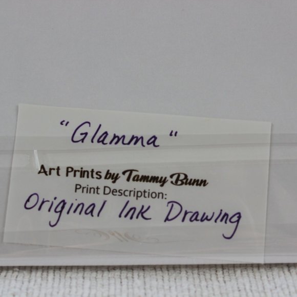 NEW Glamma Ink Art Original Archival Ink Hand Crafted One of a Kind - Picture 6 of 9